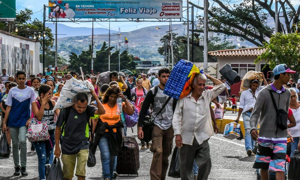 Sostegno agli sfollati venezuelani