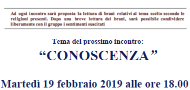 Incontro Scriptural Reasoning