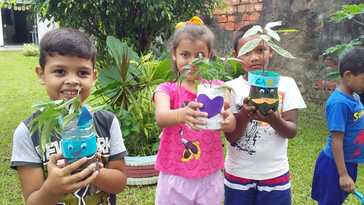 I bambini e i ragazzi di Belém in Amazzonia