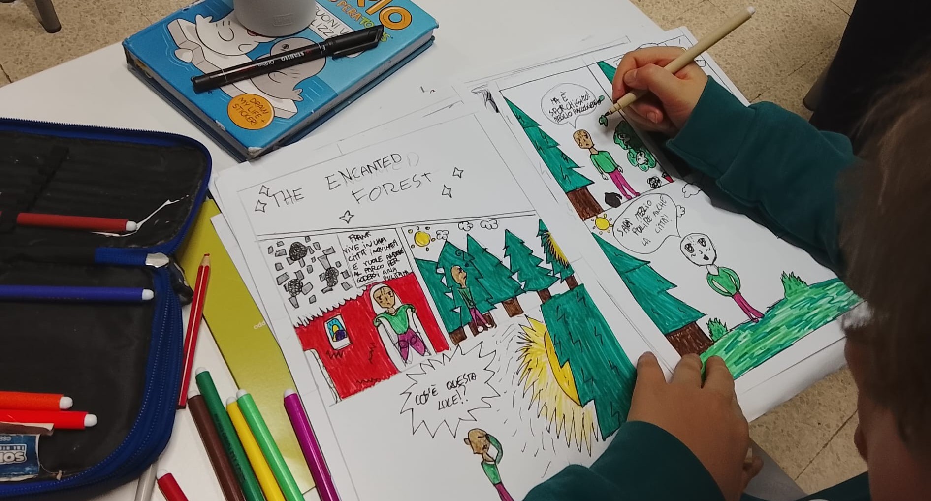 Ecologia e fumetti nelle scuole